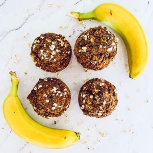 Banana & Cacao Muffins