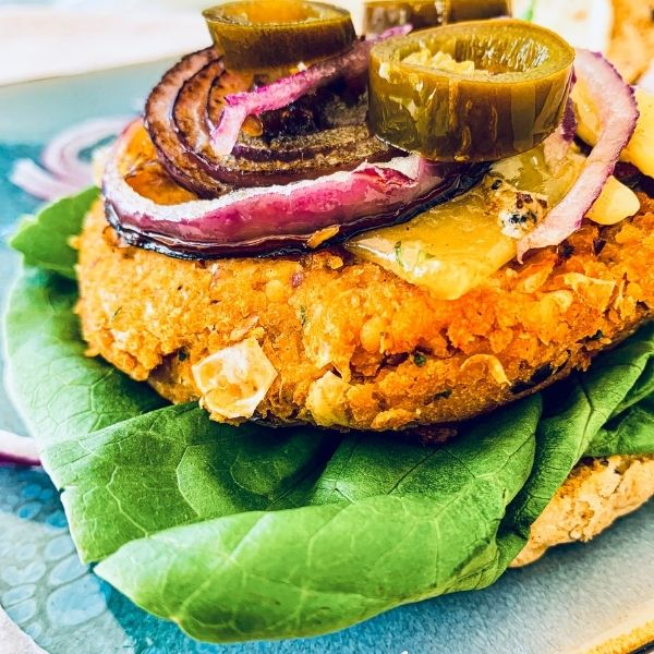 Awesome Simple Veggie Burger