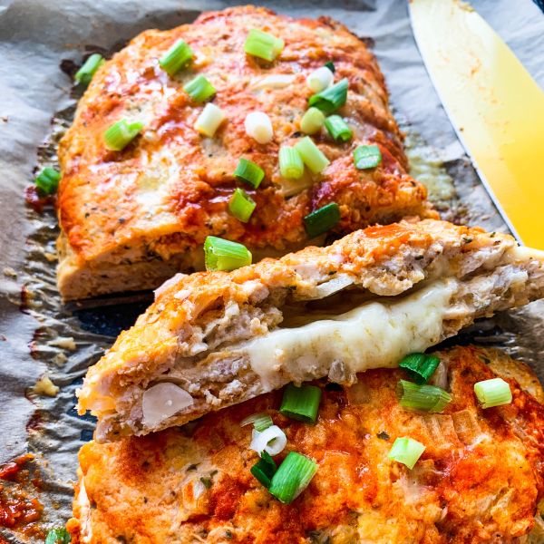 Buffalo Chicken & Cheese Meatloaf