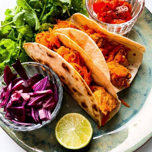 Quick Chicken Tacos