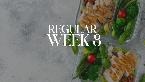 wk 3 regular meal plan image