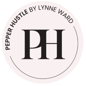 Pepper Hustle Logo Pink Circle