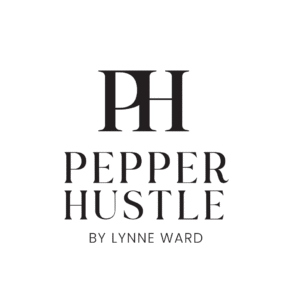 Pepper Hustle Logo Stacked Transparent